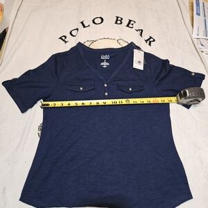 Navy Blue Polo Shirt